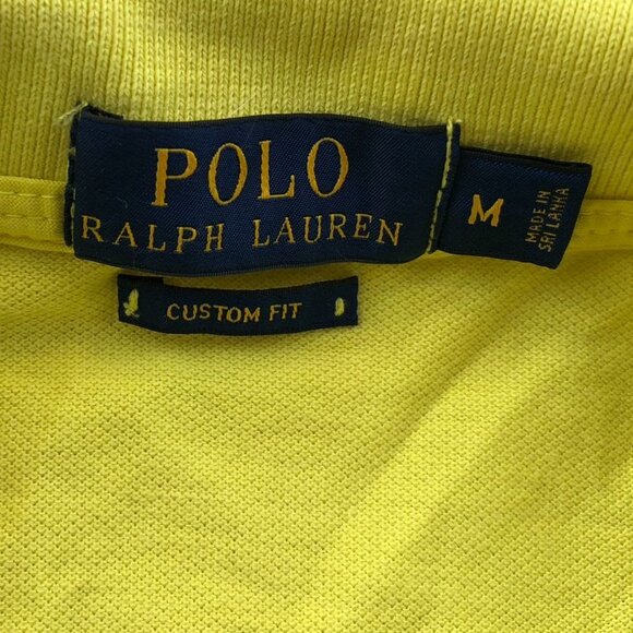 Polo Ralph Lauren Mens Polo Shirt Medium Nautical Short Sleeve LXVII Custom Fit - Picture 5 of 9